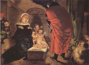 Claesz Aert The Nativity (mk05) oil painting picture